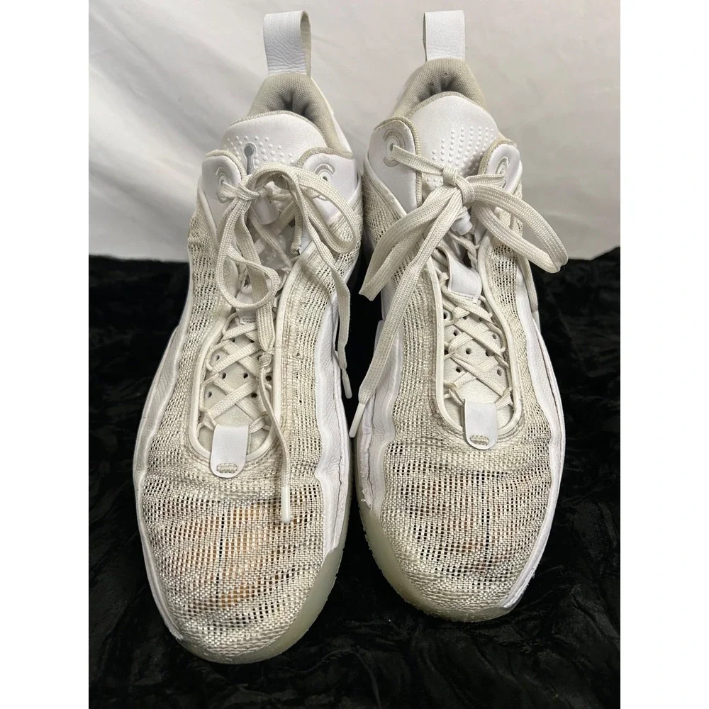 Nike Air Jordan XXXVI 36 Low Pure Money Mens Sz 15‎ White Silver DH0833-101